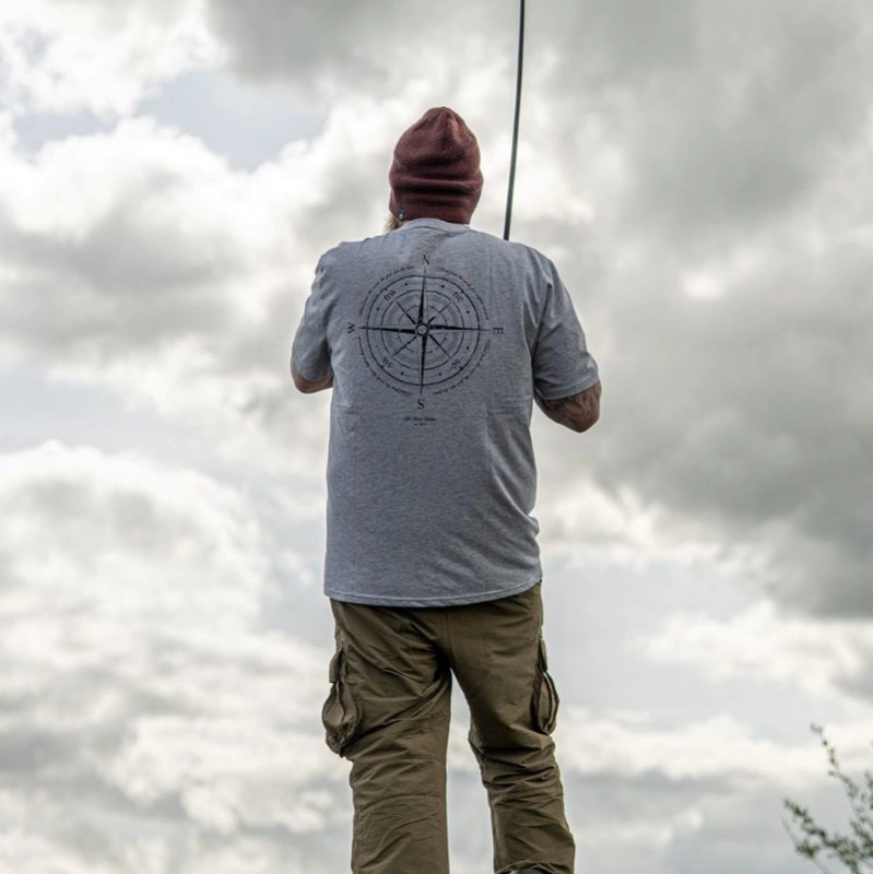 Korda Compass Tee Heather Grey